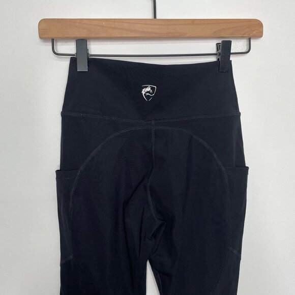Alphalete Womens Black Meridian Pocket Leggings Size‎ XS Workout Gym Athletic - Picture 6 of 8
